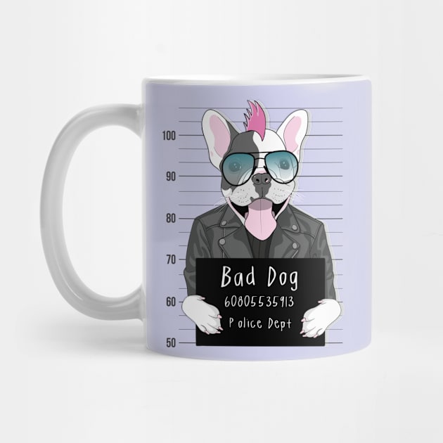 bad dog arrested by Mako Design 